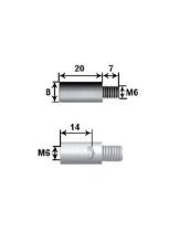 MONTCADA 11101700 - PROLONGADOR PARA VARILLA 8 L20 M6