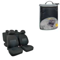 FASEBA LAM54990 - FUNDA ASIENTO START LINE EN POLIESTER 8 PIEZAS NEGRO