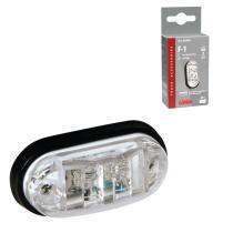 FASEBA LAM98484 - LUZ DE GALIBO FRONTAL OVALADA 2 LED 24V BLANCO