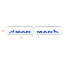 KINGOM K601811MA - FALDON BLANCO 600X180 SRG. MAN AZUL (2 UNIDADES)