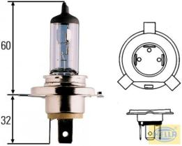 ASPOCK G502406 - BOMBILLA 24V H4/P43T 75/70W