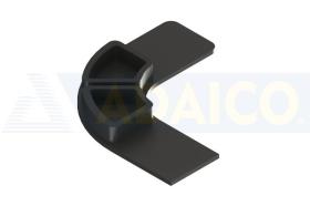 ADAICO 1702086 - PACK 4 TERMINALES PLASTICO P/PERFIL 100X100